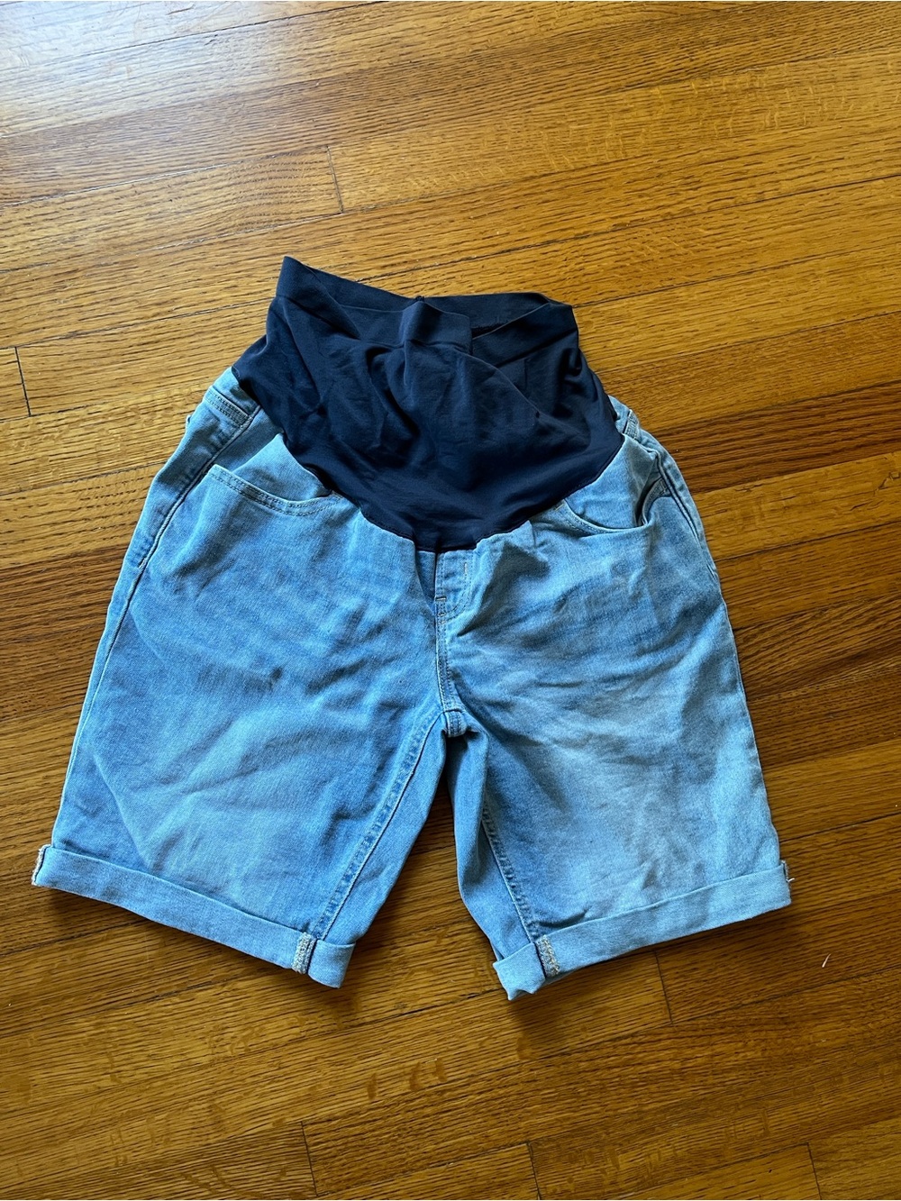 Maternity Denim Shorts